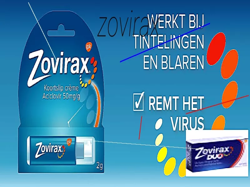 Zovirax comprimés prix